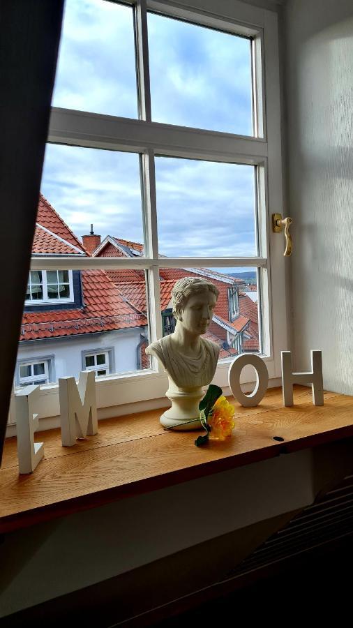 Apartement *Harzblick* Nordhausen Esterno foto