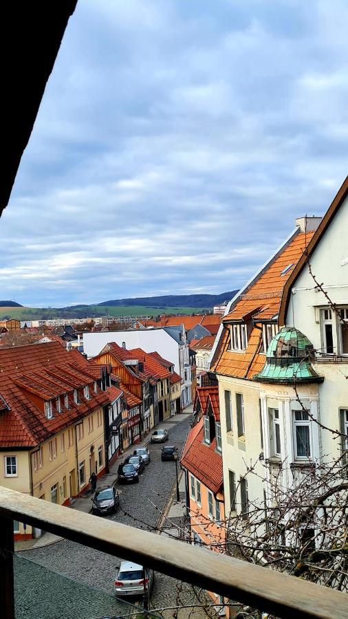 Apartement *Harzblick* Nordhausen Esterno foto